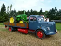 Mercedes-Benz L 311 am 12.09.2015 auf dem Schleppertreffen in Gusenburg