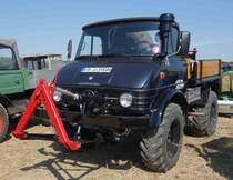 Unimog, gesehen anl. der Oldtimerausstellung Baiersröder Hof im August 2015
