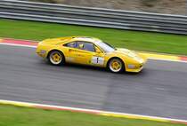 FERRARI 308 GTB, Bj.1978, beim Closed Wheel Race, des Historic Sports Car Club im Rahmen der Classic SPA SIX HOURS 19.September 2015