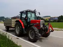 MF 6130 Dynashift; Nennleistung:63kW bzw.85PS; Hubraum: 4000cm³; Produktionszeitraum:1995 bis 1999; 150811