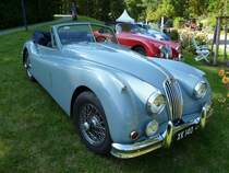 Jaguar XK 140 Roadster bei den Luxembourg Classic Days in Mondorf am 29.08.2015