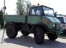 Unimog, gesehen in Langenselbold im August 2015