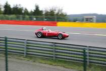 FERRARI Dino, am 19.Sep.2015 beim Rahmenrennen der 6h Classic,Class 7a - Pre 1961 front engine Grand Prix cars on 15” wheels, beim Rennen der Historic Grand Prix Cars Association.