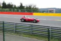 FERRARI Dino, am 19.Sep.2015 beim Rahmenrennen der 6h Classic,Class 7a - Pre 1961 front engine Grand Prix cars on 15” wheels, beim Rennen der Historic Grand Prix Cars Association.