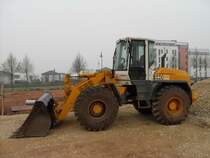 Liebherr L 522 am 13.04.2009 auf einer Baustelle in Trier