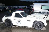 TVR Griffith, beim Spaziergang gesehen, wärend der  Nachtruhe  im Fahrerlager wärend der 6h Classic Spa Francorchamps am 19.9.2015