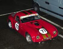 TVR Griffith,vom Boxendach gesehen bei der Nachtruhe im Fahrerlager wärend der 6h Classic Spa Francorchamps am 19.9.2015