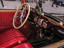 Mercedes-Benz 170 V (W136), Innenraumfoto am 13.09.2015.