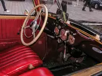 Mercedes-Benz 170 V (W136), Innenraumfoto am 13.09.2015.