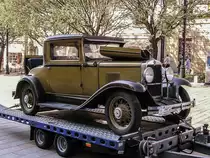 Vintage Chevrolet Oldtimer, fotografiert am 13.09.2015