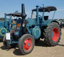 Lanz 9506, ausgestellt bei der Oldtimerausstellung Baiersröder Hof im August 2015