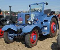 Lanz 9531, ausgestellt bei der Oldtimerausstellung Baiersröder Hof im August 2015