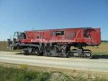 Wirtgen WR 420 beim Neubau der L40 zwischen Helenenberg und Eisenach, 15.08.2009