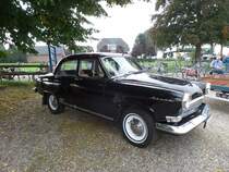 Wolga GAZ M-21- gesehen am 6.9.2014 beim großen Eisenbahn-Spektakel  „Terug naar Toen - Zurück nach Damals“ der Museumseisenbahn VSM in Beekbergen / NL,