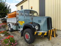 Oldtimer Berna abgestellt am Strassenrad in Niederbipp am 31.08.2015