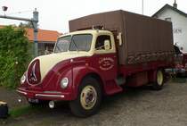 Magirus Rundhauber  - gesehen am 6.9.2014 2014 beim großen Eisenbahn-Spektakel  „Terug naar Toen - Zurück nach Damals“ der Museumseisenbahn VSM in Beekbergen / NL,