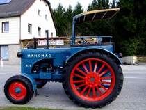 HANOMAG R27,Bj.1955; anlässlich einer Oldtimerveranstaltung; 150412