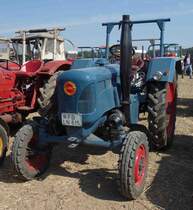 Lanz D 1616, steht bei der Oldtimerausstellung Baiersröder Hof im August 2015