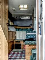 Innenraum des Ford F250 Wohnmobil. Foto: 06.09.2015