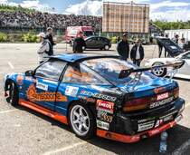 Nissan 200SX Driftumbau, auf dem Hungaroring am 06.09.2015