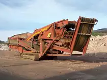 Extec Turbo Trac am 30.07.2006 auf einer Baustelle in Trier