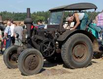 Lanz, bei der Oldtimerausstellung Baiersröder Hof im August 2015