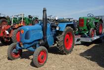 Lanz 2016, bei der Oldtimerausstellung Baiersröder Hof im August 2015