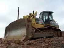 Komatsu D 65 EX-12 am 06.03.2011 in der Nähe von Wengerohr