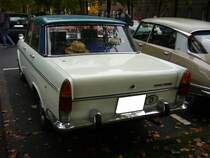 Heckansicht einer Fiat 2300 Limousine. 1961 - 1968. Historicar am 17.10.2015.