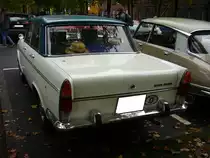 Heckansicht einer Fiat 2300 Limousine. 1961 - 1968. Historicar am 17.10.2015.