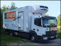 Mercedes-Benz Atego K�hllaster in Sassnitz am 26.05.2014