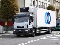 IVECO Kühllaster unterwegs in Morges am 05.09.2015