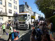 MAN Sattelschlepper unterwegs in Zürich am 29.08.2015