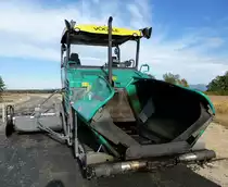 V�gele Super 1900-3i, bei Stra�enbauarbeiten in der Rheinebene, Okt.2015