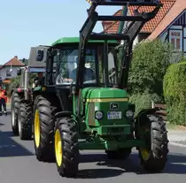 John Deere 1640, unterwegs in Pferdsdorf anl. der 2015er Oldtimerveranstaltung im August
