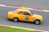 Nr.288 FORD Escort RS1600, Bj.1971, 1700ccm, HAINES Ronnie (GBR), beim Closed Wheel Race, des Historic Sports Car Club im Rahmen der Classic SPA SIX HOURS 19.September 2015.