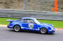 Nr.30 PORSCHE 911 RSR, Bj.1979, 3000ccm,  WHITE Bruce (GBR),beim Closed Wheel Race, des Historic Sports Car Club im Rahmen der Classic SPA SIX HOURS 19.September 2015
