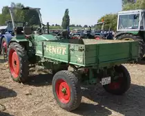 Fendt GT, gesehen bei der Oldtimerausstellung am Baiersröder Hof im August 2015