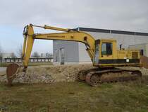 Caterpillar 229 stand am 28.02.2009 in der Nähe von Trier-Föhren