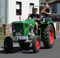 Deutz 2506, unterwegs in Pferdsdorf anl. der 2015er Oldtimerveranstaltung im August