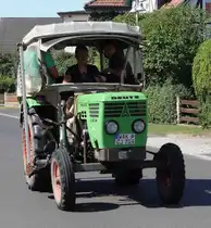 Deutz 3006, unterwegs in Pferdsdorf anl. der 2015er Oldtimerveranstaltung im August