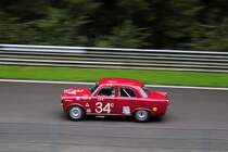 Nr.34 ALFA ROMEO Giulietta TI Bj.1959, 1600ccm, Fahrer: GORDON Geoff (GB), beim Rennen der  Masters Pre-66 Touring Cars Championship , im Rahmenprogramm der 6h Spa Classic am 19.Sep.2015 in Spa Francorchamps