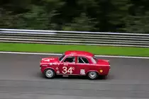 Nr.34 ALFA ROMEO Giulietta TI Bj.1959, 1600ccm, Fahrer: GORDON Geoff (GB), beim Rennen der  Masters Pre-66 Touring Cars Championship , im Rahmenprogramm der 6h Spa Classic am 19.Sep.2015 in Spa Francorchamps