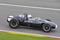 Nr.43 COOPER T43, Bj.1957, 1960ccm, Fahrer: PILKINGTON Tania (GB),Mitzieher beim Historic Grand Prix Cars Rennen, Class 9 - Pre 1961 Grand Prix/Formula 2 cars of not more than 2 litres,am 19.Sep.2015 im Rahmenrennen der 6h Classic