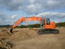 Hitachi Zaxis ZX 135 US aufgenommen am 04.10.2008
