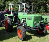 Deutz 5506, gesehen bei der 2015er Oldtimerausstellung in Pferdsdorf/Thüringen, 08/2015
