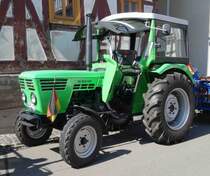 Deutz 5206, gesehen bei der 2015er Oldtimerausstellung in Pferdsdorf/Thüringen, 08/2015