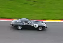 Nr.84 JAGUAR E Type Low Drag, Bj.1963, 3800ccm, Fahrer: GOMM Read (GBR) ,beim Closed Wheel Race, des Historic Sports Car Club im Rahmen der Classic SPA SIX HOURS 19.September 2015