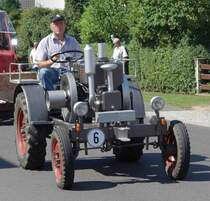 Kramer Allesschaffer unterwegs in Pferdsdorf anl. der 2015er Oldtimerveranstaltung im August