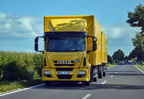 Iveco Eurocargo Hängerzug bei Euskirchen - 09.09.2015